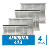 Aerostar 16x28x4 Replacement Whole House Filter for Aprilaire 413 Air Systems with Collapsible Design