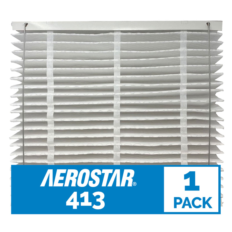 Aerostar 16x28x4 Replacement Whole House Filter for Aprilaire 413 Air Systems with Collapsible Design