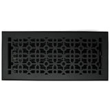 Cast Aluminum Cathedral Vent Cover - Black