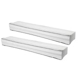 Aerostar MERV 11 Collapsible Replacement Filter for AprilAire 401 16x28x6 Models 2400, Space-Gard 2400 (2 Pack)