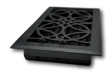 Cast Aluminum Empire Vent Cover - Black