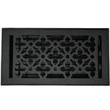 Cast Aluminum Gothic Vent Cover - Black
