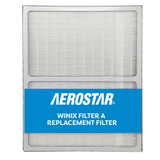 Aerostar Replacement Air Purifier Filter for Winix Filter A, 115115