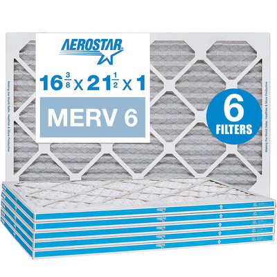 Filtre de remplacement pour support 16 3/8x21 1/2x1 par Aerostar