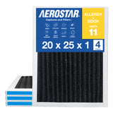 Aerostar 20x25x1 MERV 11 + Carbon / 4