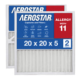 20x20x5 Replacement Air Filter for Honeywell FC100A1011 Air System, Lennox X0585