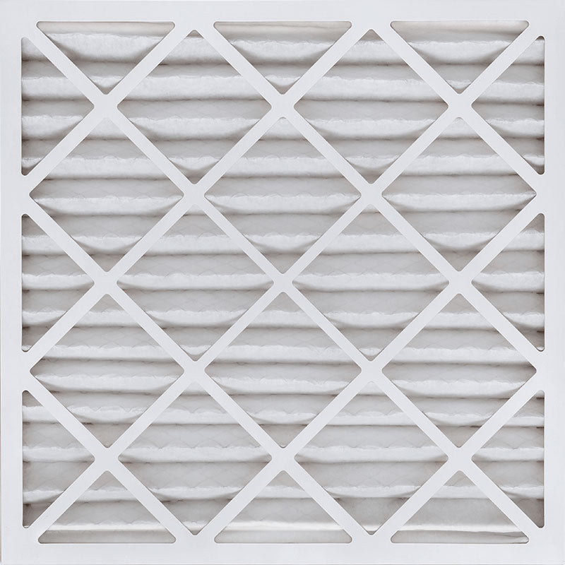 20x20x4 - Filtre à air à plis profonds Rogers blanc