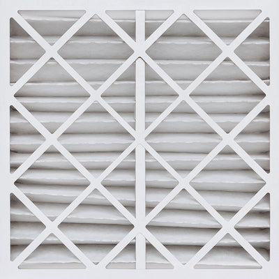 20x20x4 - Filtre à air à plis profonds Rogers blanc